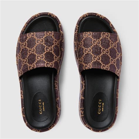 how much are gucci slide|Gucci slides women clearance.